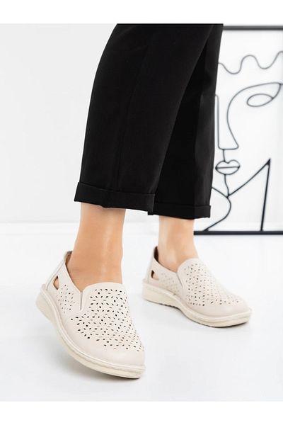mei Women's Ballerinas 5XJ29 Beige