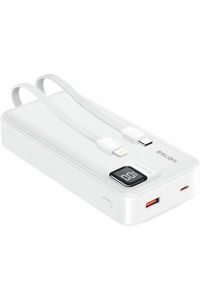 leeways 10.000 mAh Powerbank 22.5W Hızlı Şarj Destekli Siyah Renk