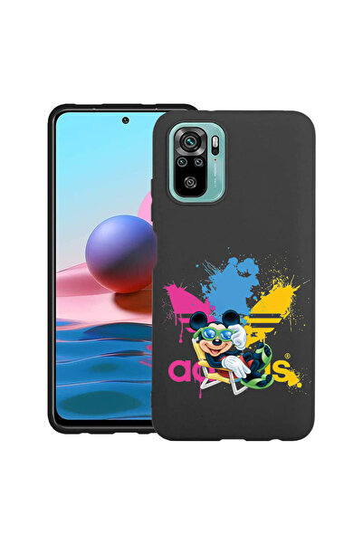 bestcase ® Husă subțire din silicon pentru Xiaomi Redmi Note 10 Pro, Mouse Li...