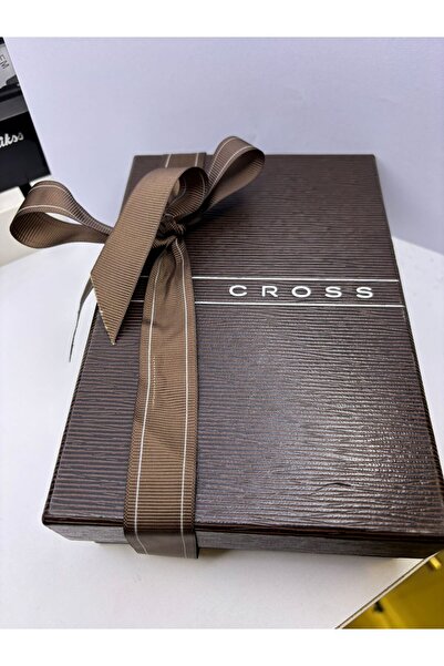 Cross CR010-C3 KOL DÜĞMESİ + AT82S-14 SATEN KROM TÜKENMEZ KALEM