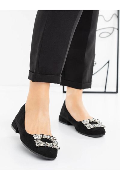 mei Women's Ballerinas 3AGZ132 Black