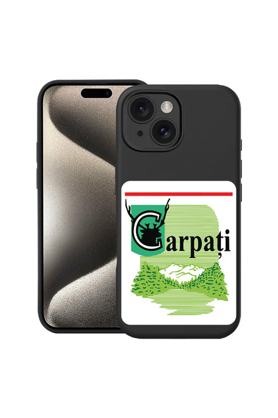 bestcase Husă premium din silicon pentru Apple iPhone 15 Plus, Carpati, 16901...