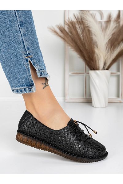 mei Women's Ballerinas 5GZ2 Black