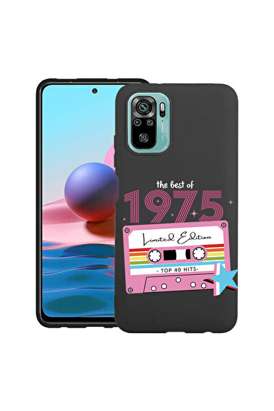 bestcase ® Husă subțire din silicon pentru Xiaomi Redmi Note 10 Pro, 1975 - S...