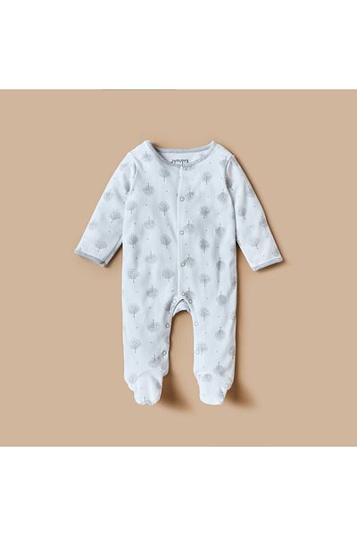 Juniors Assorted Closed Feet Sleepsuit with Long Sleeves - Set of 2