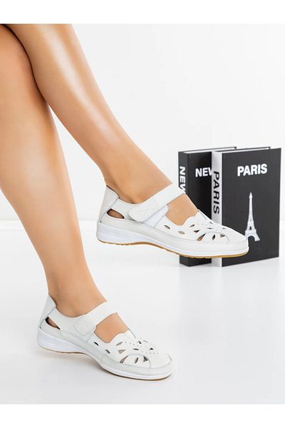 mei Women's Ballerinas 5Q21 White