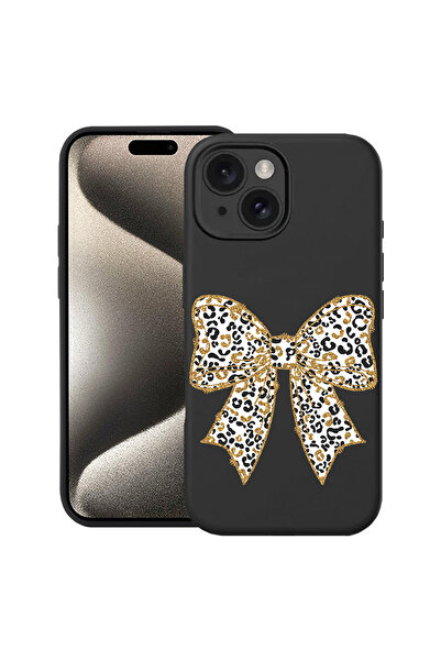 bestcase ® Carcasă subțire din silicon pentru Apple iPhone 13, model leopard, 1396511 B 1873