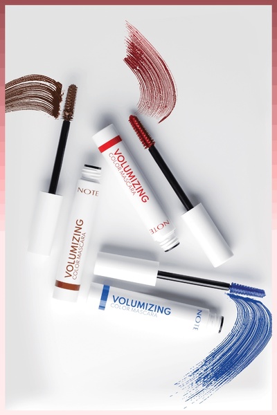 NOTE Volumizing Color Hacim ve Uzatma Etkili Renkli Tubing Maskara - Kırmızı