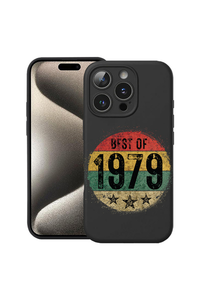 bestcase ® Carcasă subțire din silicon pentru Apple iPhone 13 Pro Max, 1979, ...