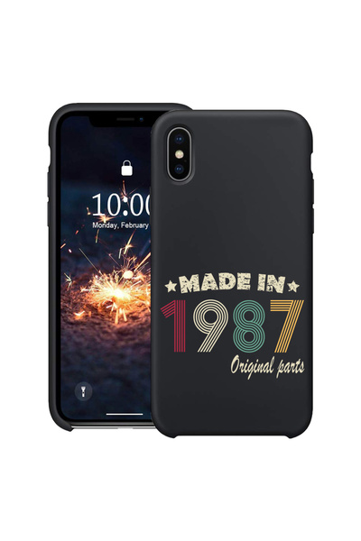 bestcase ® Carcasă subțire din silicon pentru Apple iPhone XS / iPhone X, pie...