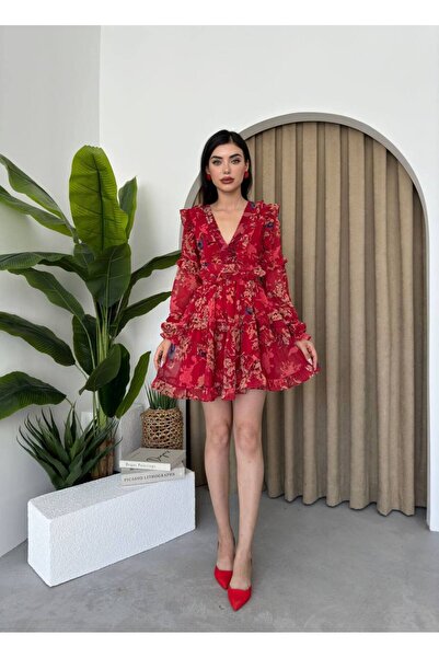 EtikaOnline Arya Tasarım Sırt Dekolteli Elbise