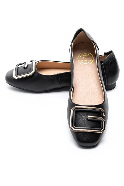 FORMAZIONE Women's Ballerinas 6097 Black