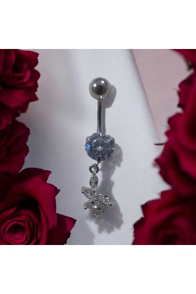 Begonia Accessories 316L Surgical Steel Stainless Tarnish Free Fashion Zircon Stone Navel Piercing