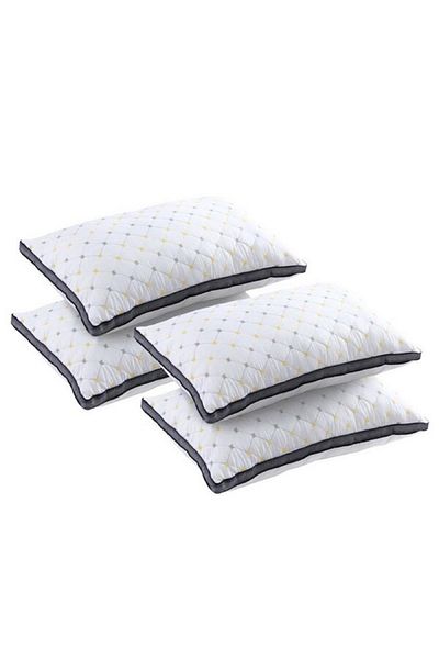 As Embroidered Satin Decorative Neck Pillow for Sleeping Pain Relief