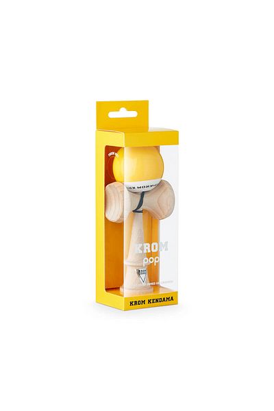 KROM Kendama Pop Sticky Yellow