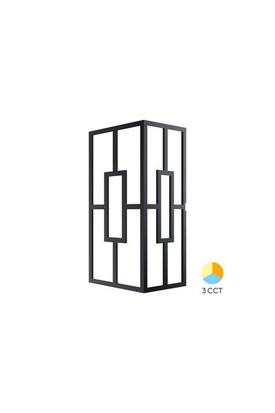 Braytron CORP LED PENTRU PERETE-10W-3IN1-IP44-PATRAT