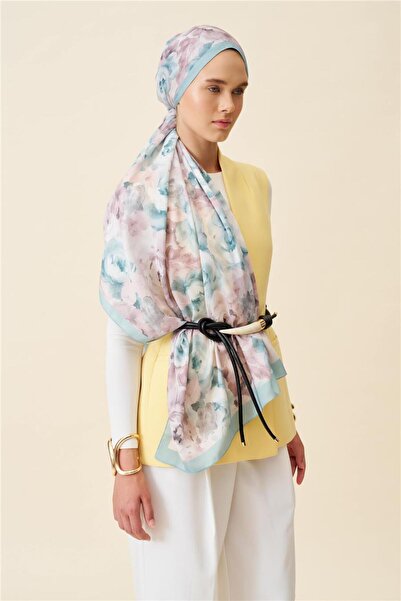 İpekhan Λεπτό βαμβακερό σάλι Vera Pattern