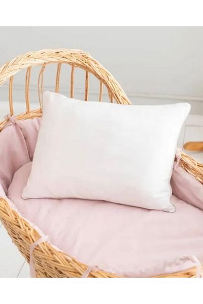 Lumos Trade Baby Pillow Antiallergic Pillow 100% Cotton Bead Fiber Filled 35X45 cm