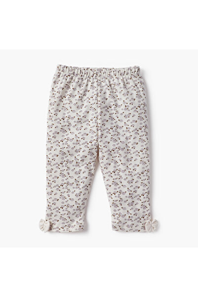 Juniors Printed T-shirt with Pyjama and Headband