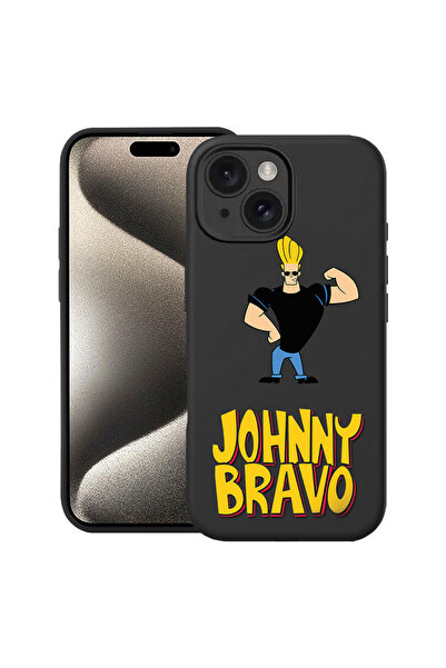 bestcase Husă premium din silicon pentru Apple iPhone 14 Plus, Johnny Bravo, ...