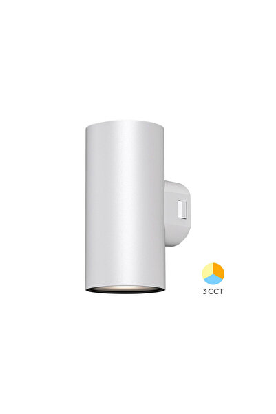 Braytron Corp LED PT, 2x9W, 1780lm, 3 în 1, VEKTA-D WL.2 ALB IP65