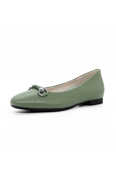 gallop Women's Ballerinas GA2306 Green