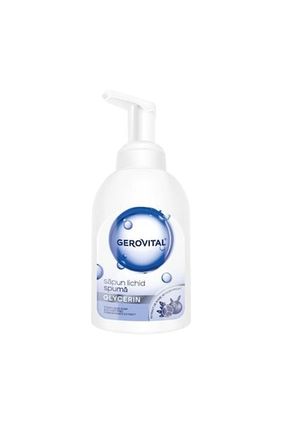 GEROVITAL Liquid Foam Soap Pure with Glycerin Gerovital, 300 ml