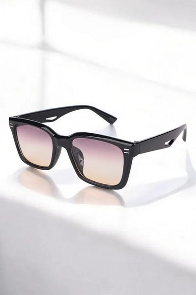 MACERATİ Linas Unisex Black New Season Popular Sunglasses