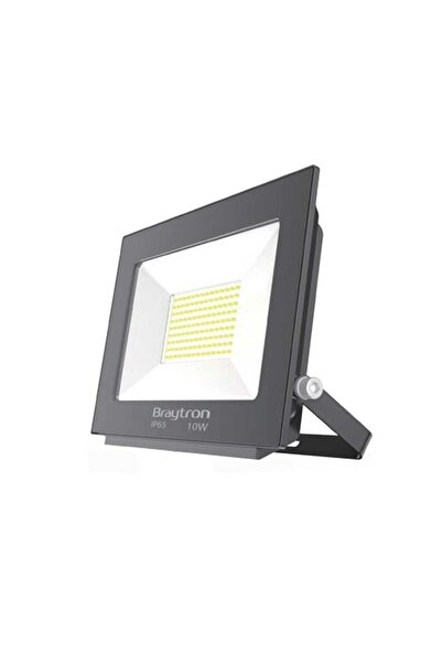 Braytron PROIECTOR LED SLIM 10W SMD 800LM 6500K IP65 GRI