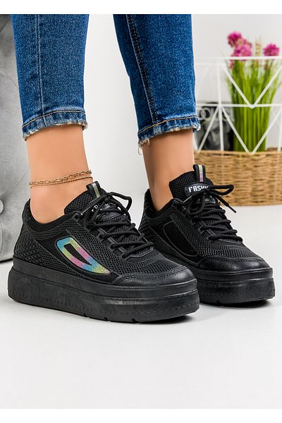 starlike Women's black sports shoes A163