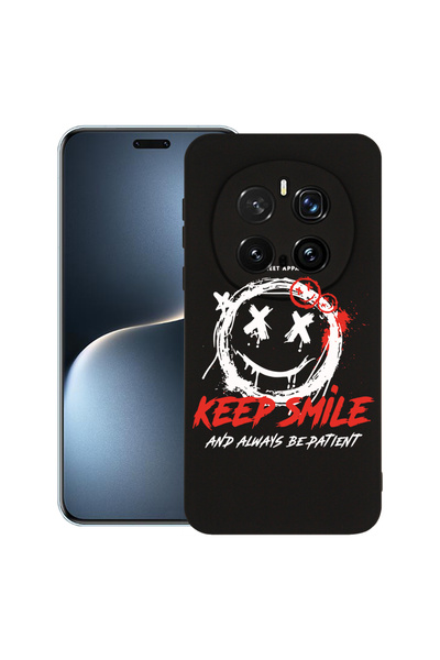 bestcase Husă premium din silicon pentru Honor Magic7 Pro, Keep Smile, 192631...