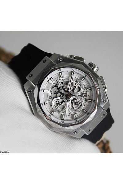 Fiesta Fs601144 Men's Wrist Watch with Silicone Band
