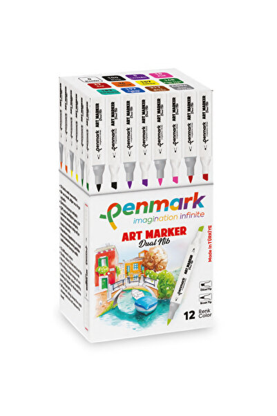 penmark مجموعة فرش ماركر آرت، أقلام تلوين فنية