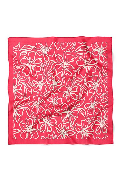 nehir eşarp Flower Pattern Scarf Bandana 50X50 cm