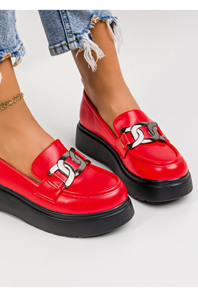 starlike Women's red casual shoes A162