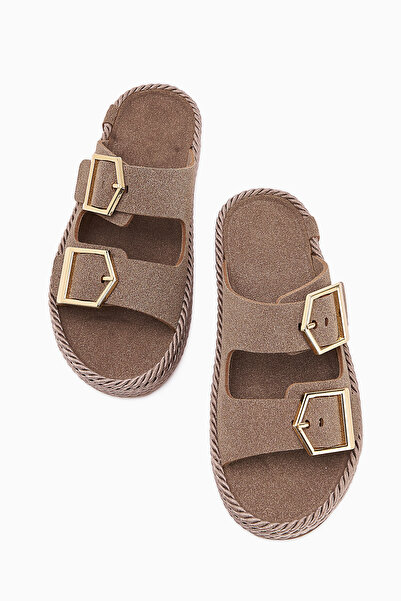 Limoya Papuci pentru femei Horia Vizon cu talpă tricotată cu bandă dublă Produs de oportunitate