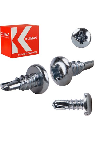 Inna marka Wkręty pchełki KSTEX 3,5x9,5mm B ocynk