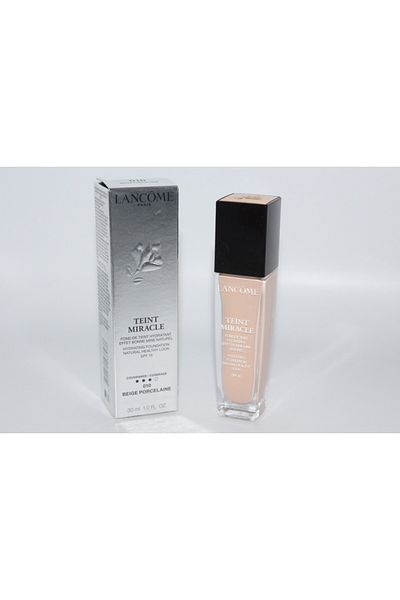 Lancome Teint Miracle Luminous Ενυδατικό Foundation, 010 Beige Porcelain, 30 ml