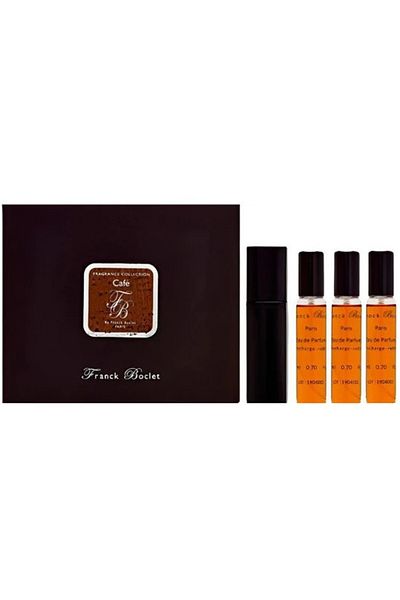 Franck Boclet Cashmere Eau de Parfum Gift Set, Unisex, 4 x 20 ml Eau de Parfum