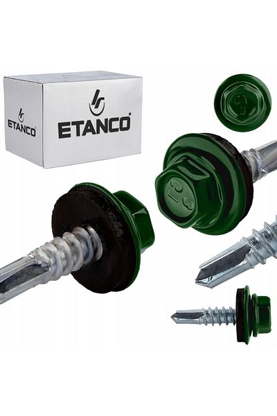 Etanco Wkręty samow. GT3 Z14 4,8x19mm RAL 6005