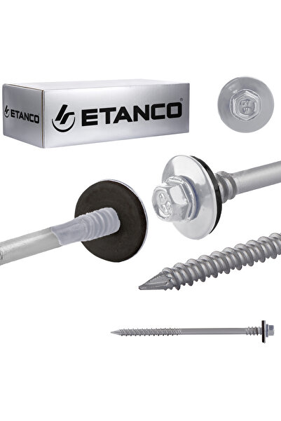 Etanco Șuruburi GTRW SP A19 6,4/7,0x140mm RAL 9006