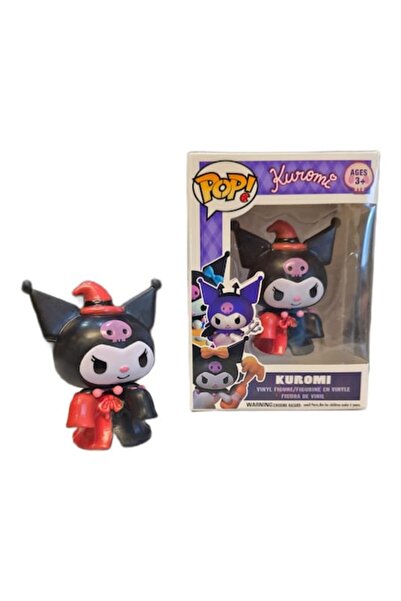 ANGMAD Figurina Kuromi, ANGMAD, dimensiune figurina: 7x5cm, realizata din pla...