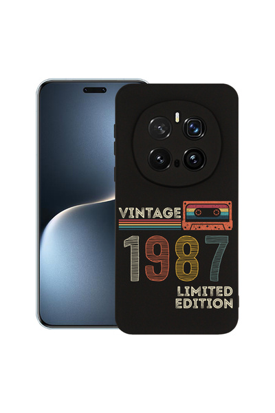 bestcase Husă premium din silicon pentru Honor Magic7 Pro, 1987 - Bandă autoc...