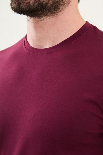 Mcr Ανδρικό μπλουζάκι Basic με λεπτή εφαρμογή Crew Neck 36863