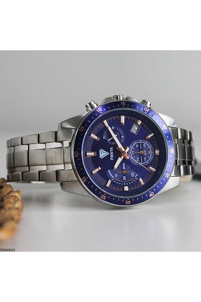 Fiesta Fs000022 Men's Wrist Watch with Steel Band