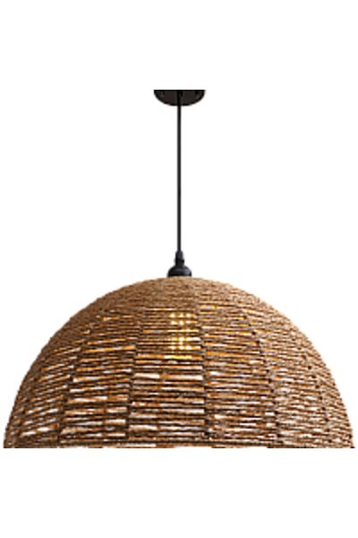 Hummer Modern Brown Chandelier E27*1 Size 50 cm