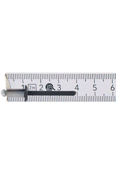 Etanco Nity otwarte aluminiowe 4,8x10mm RAL 7016