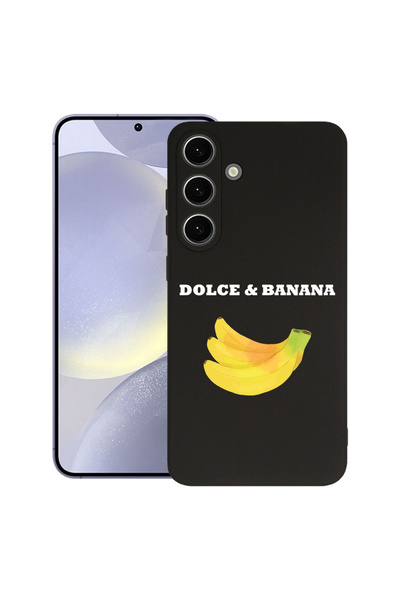 bestcase ® Θήκη σιλικόνης Premium για Samsung Galaxy S25, Dolce & Banana, 193...