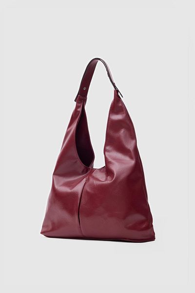 Shule Bags Zaura Casual Shoulder Bag Claret Red