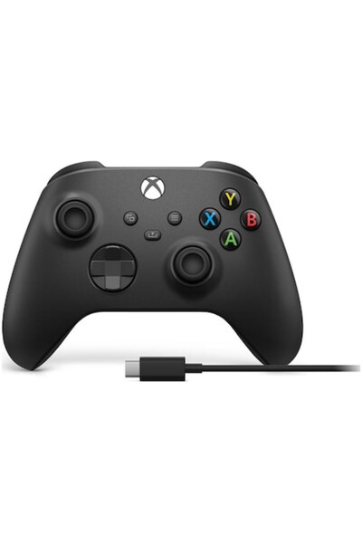 MICROSOFT Controller Wireless Xbox Series X, Carbon Black + USB Type-C Cable